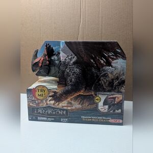 NEW 2025 How to Train Your Dragon Titan Red Death Dragon Volcano Island
